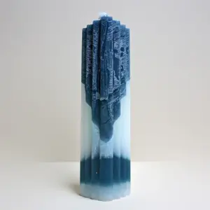 Dekorationskerze Flachstufe