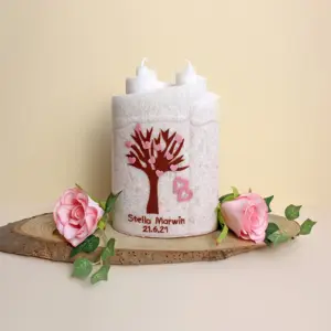 Hochzeitskerze »Doppelspirale«