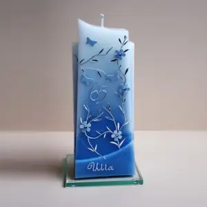 Geburtstagskerze Doppelspitz