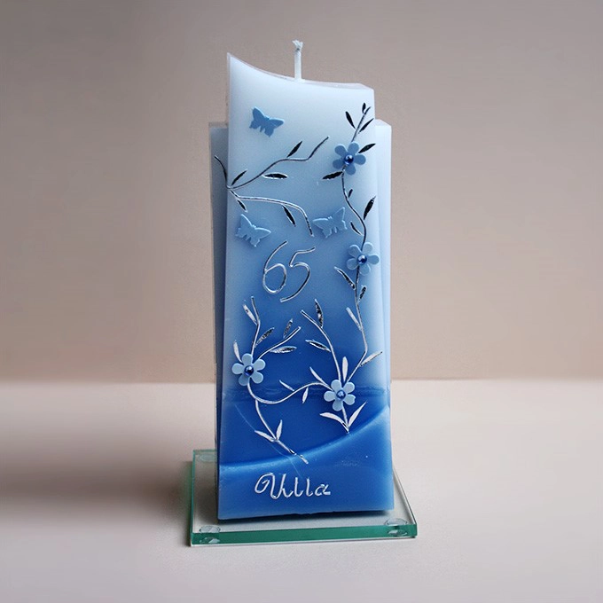 Geburtstagskerze Doppelspitz