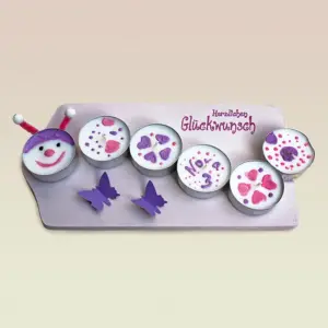 Geburtstags&shy;kerzenraupe