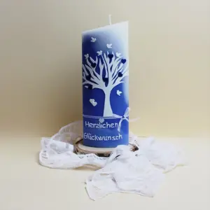 Geburtstagskerze Arrangement