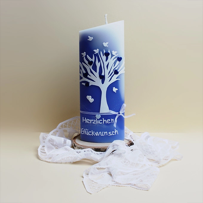 Geburtstagskerze Arrangement