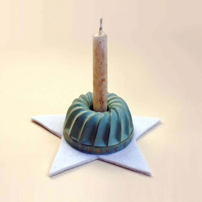 Kerzenhalter Kuchen