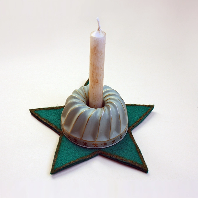 Kerzenhalter Kuchen