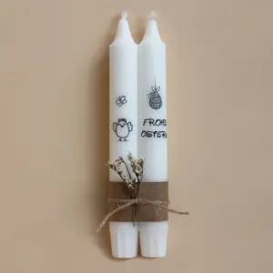 Kerzenset, Frohe Ostern