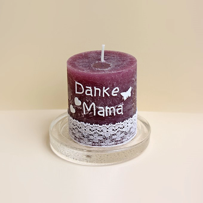 Kerze zum Muttertag