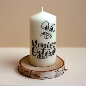 Osterkerze, Frohe Ostern