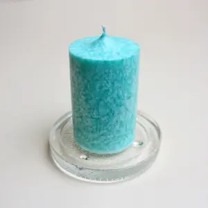 Stearinkerze Zylinder spitz