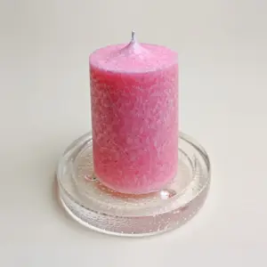 Stearinkerze Zylinder spitz