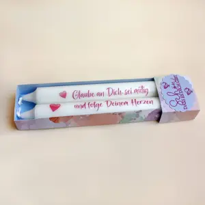 Glaub an dich Kerzenset