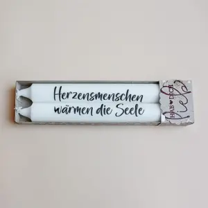 Kerzenset Herzensmenschen