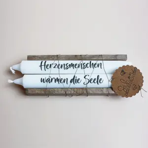 Kerzenset Herzensmenschen
