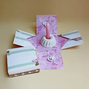 Explosionsbox Geburtstag oder Hochzeit