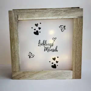 Lichtbox Lieblingsmensch