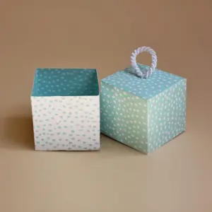 Gastgeschenk&shy;schachtel Pünktchen