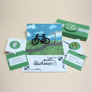 Explosionsbox »Fahrradausflug«