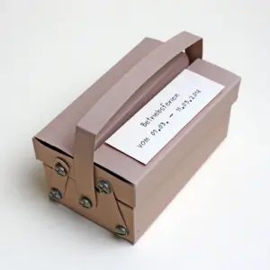 Gutschein Geschenkbox Werkzeugkasten
