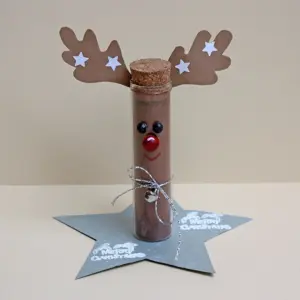 Gefülltes Reagenzglas