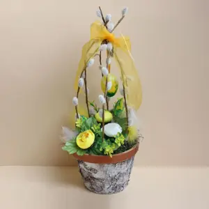 Ostergesteck im Birkentopf