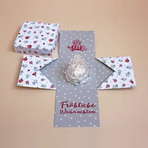 Explosionsbox Fröhliche Weihnachten